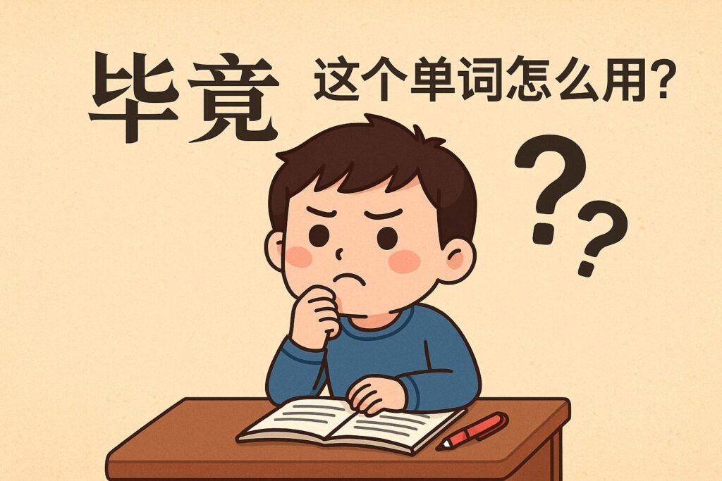 毕竟