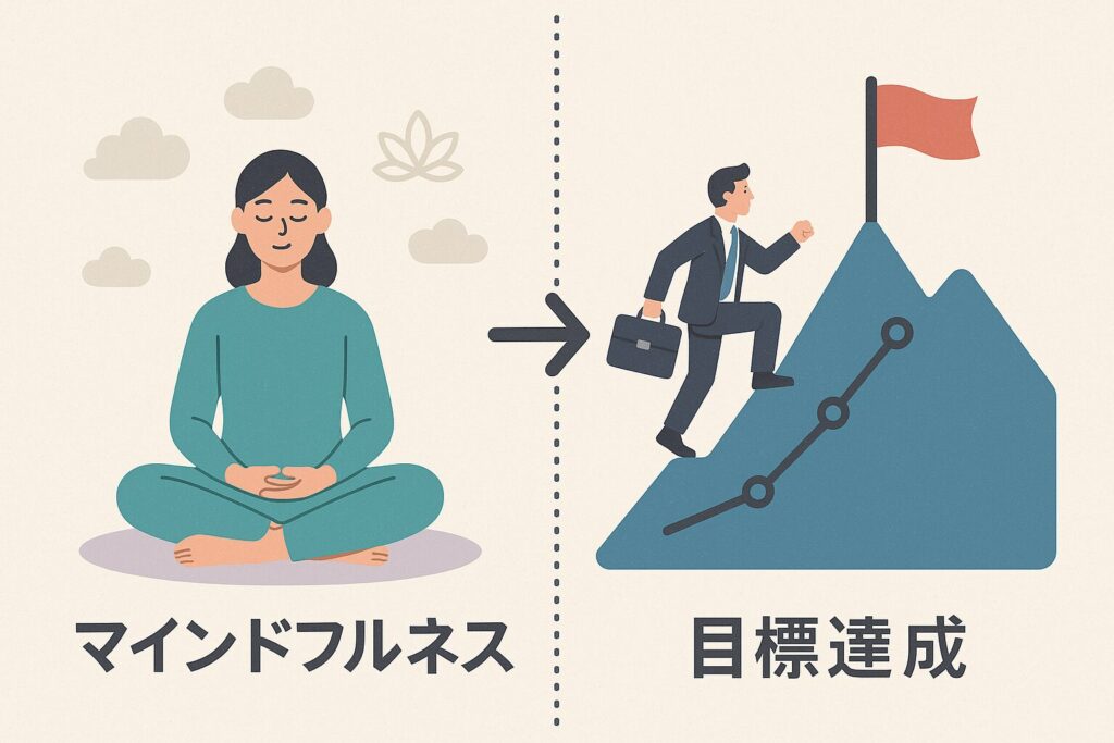 マインドフルネスはなぜ目標達成に役立つのか?評価せずに気づく力が未来を変える マインドフルネス