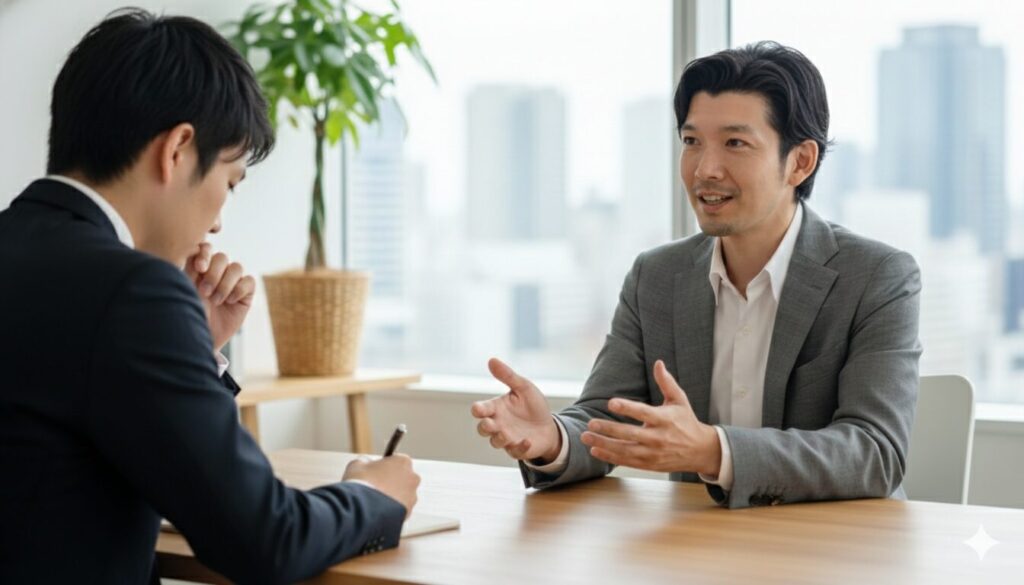 統合型パーソナルコーチングのサービス概要|提供内容・進め方(COACHING-L) 統合型パーソナルコーチングのサービス概要|一対一の対話を通じて人生を再設計するイメージ